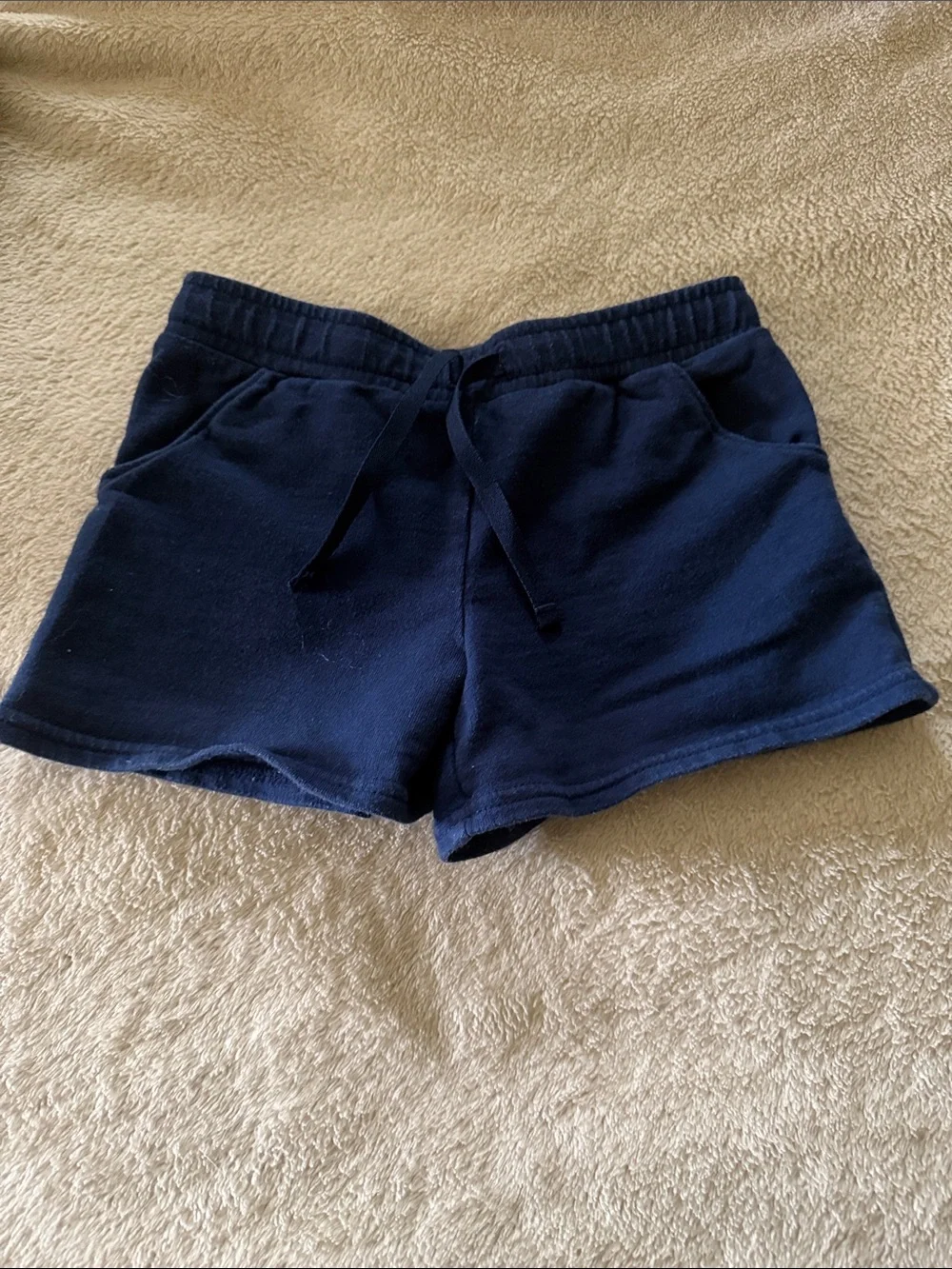 Carter's Navy Drawstring Athletic Shorts